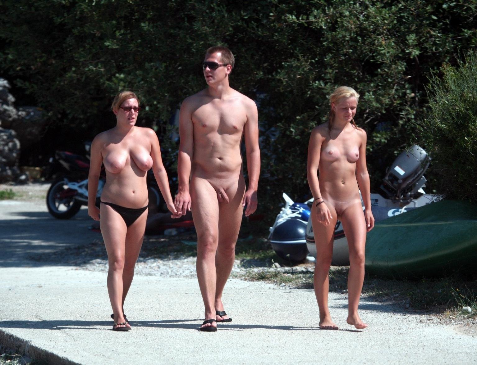 Awkward naked family pics