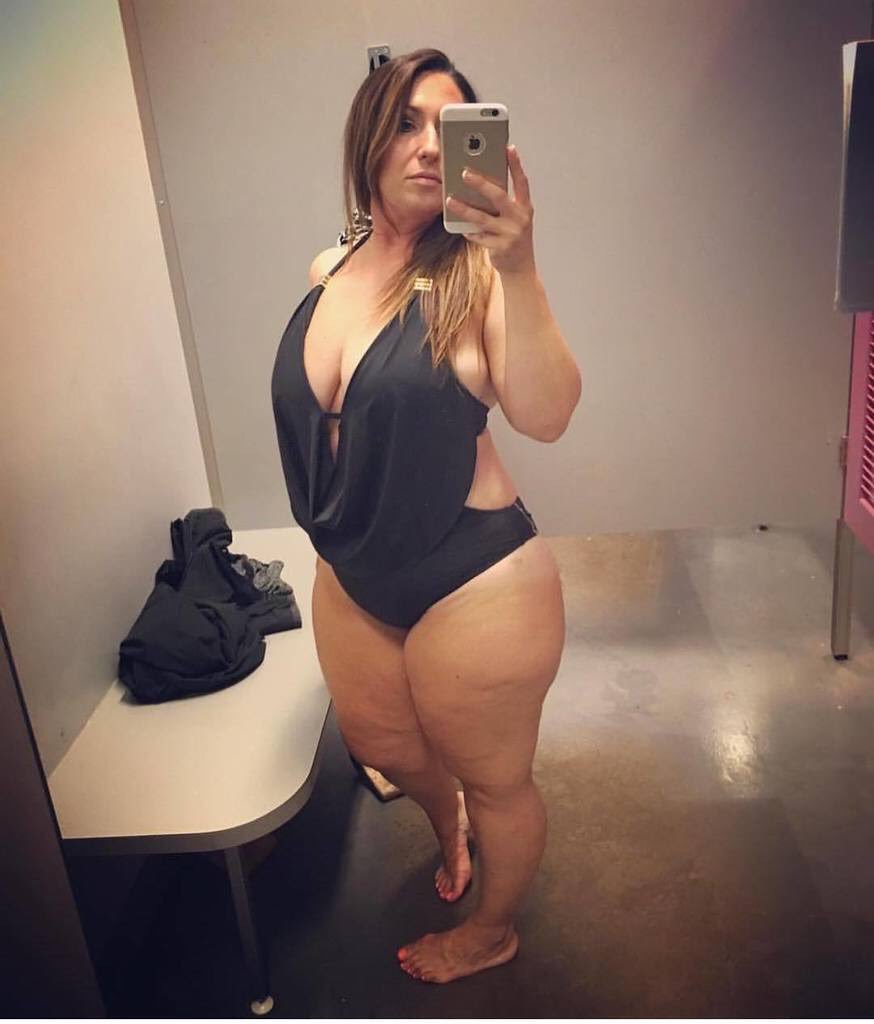Selfies of lush women