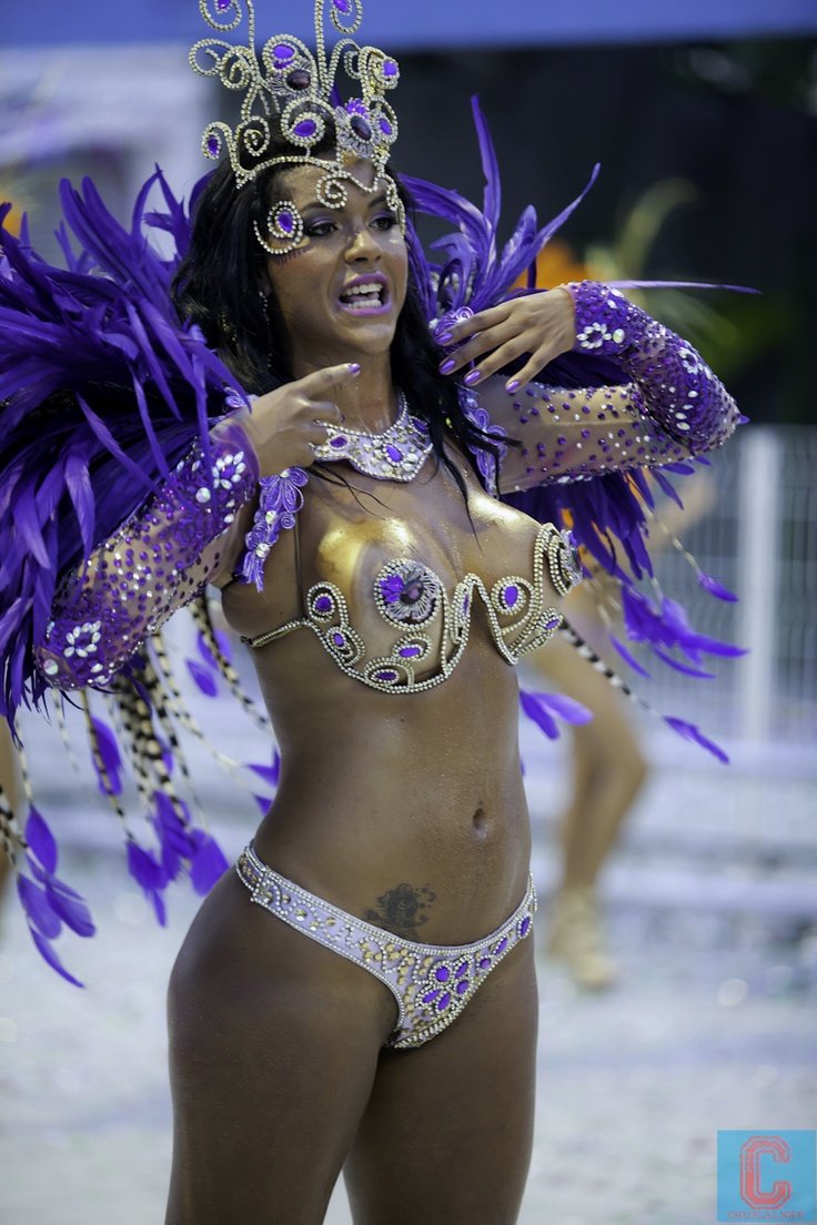 Carnival in Rio de Janeiro naked