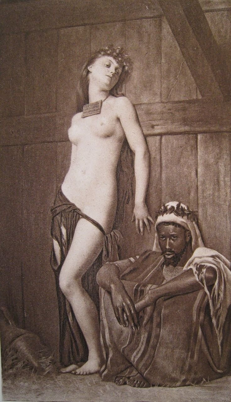 Nude Black Slave