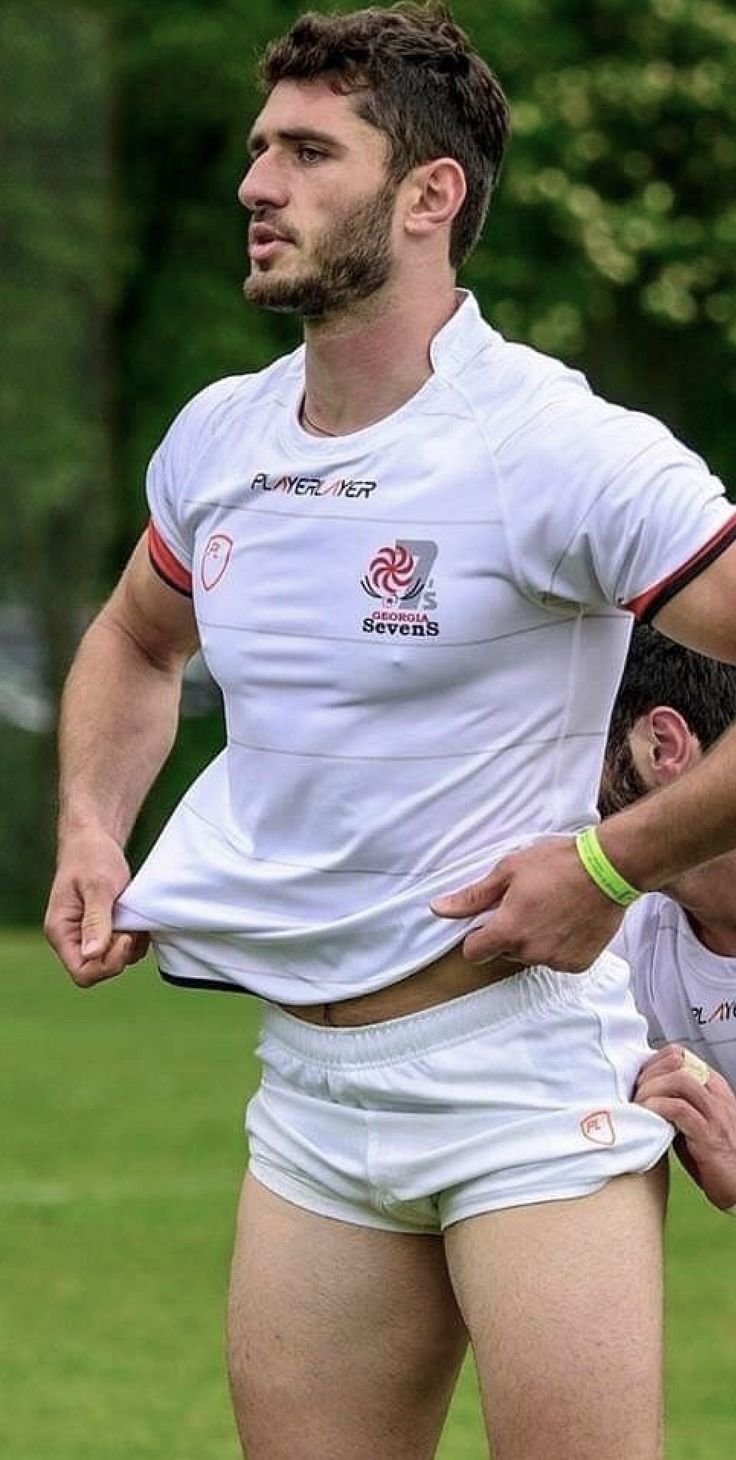 Football players from the league of underwear
