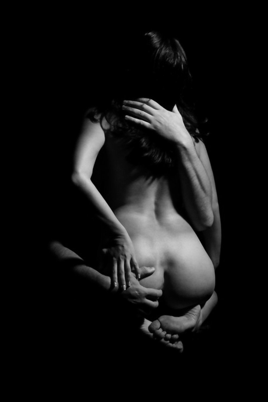 Man and woman passion