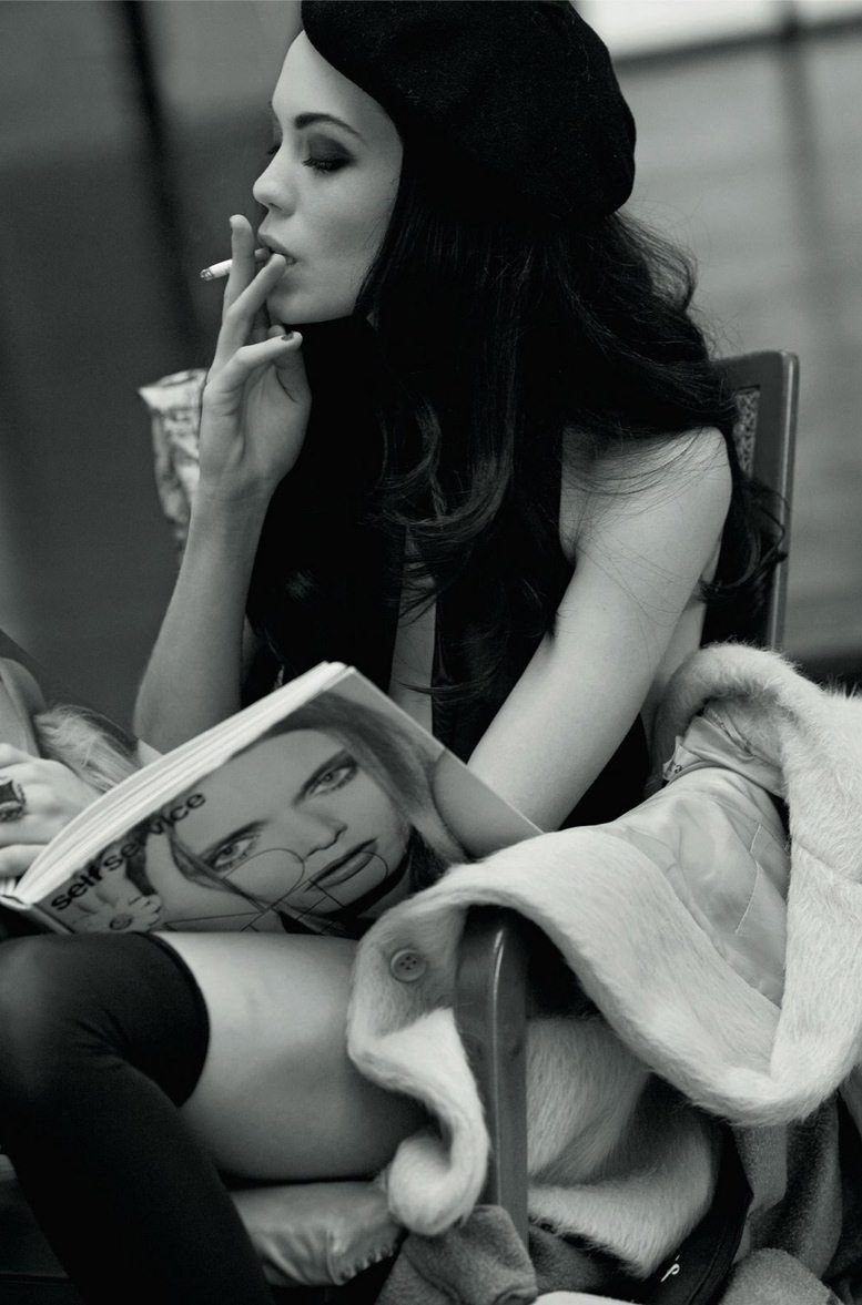 Black white glamor
