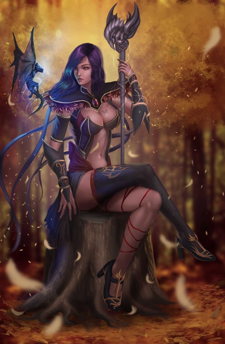 Woman Warrior magician