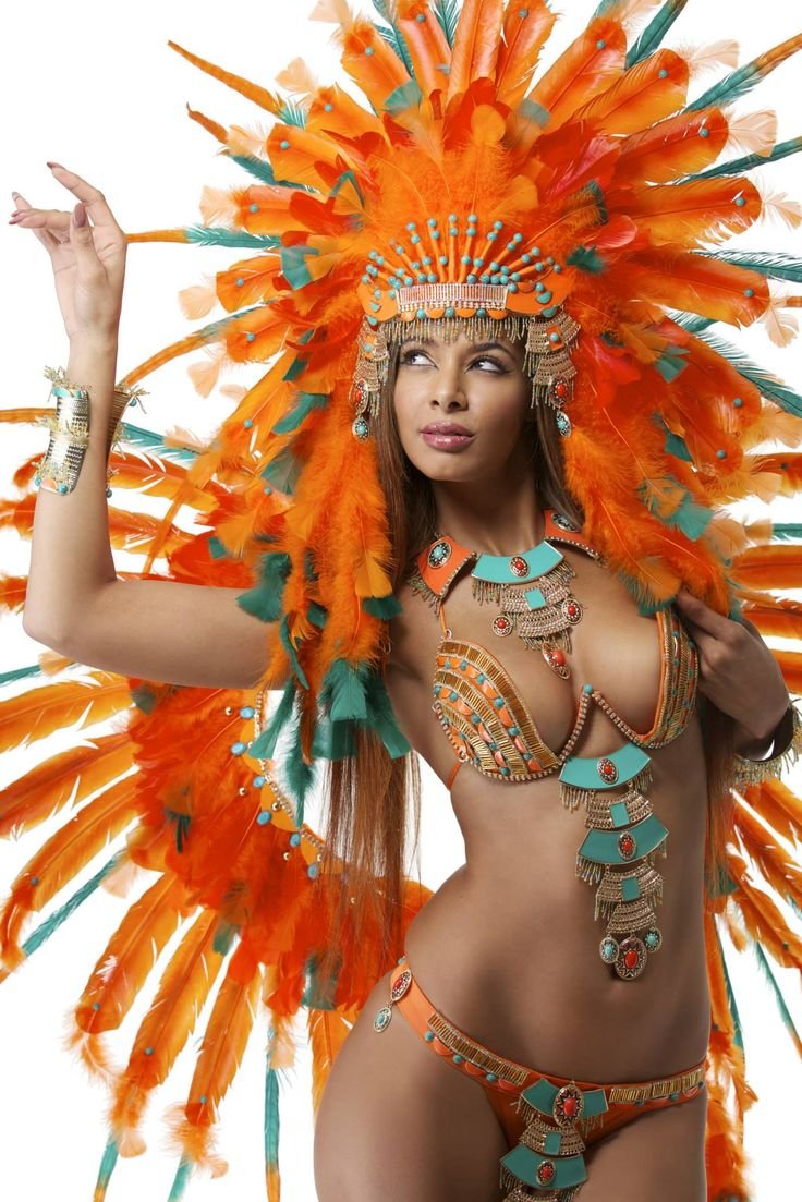 Brazilian carnival breasts