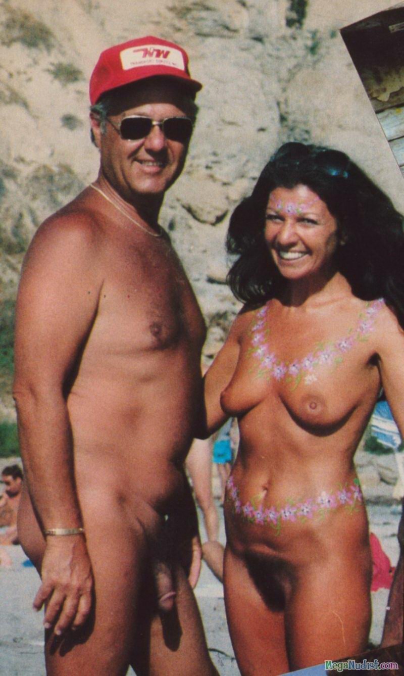 A lot of hairy nudists