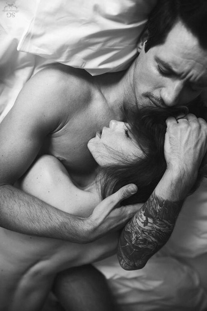 Passionate hugs
