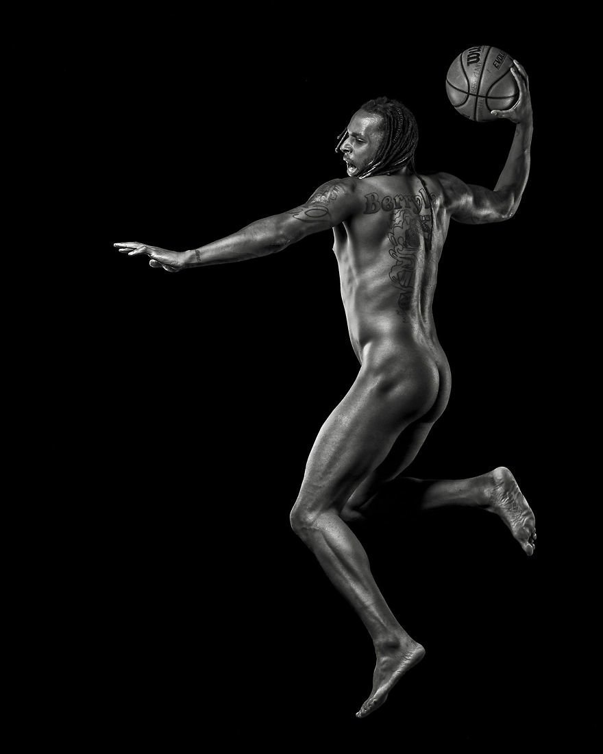 Professional athletes nude