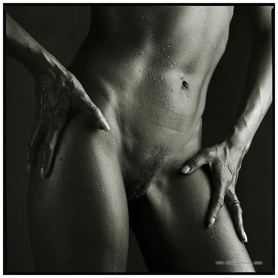 Erotic photo shoot with a member