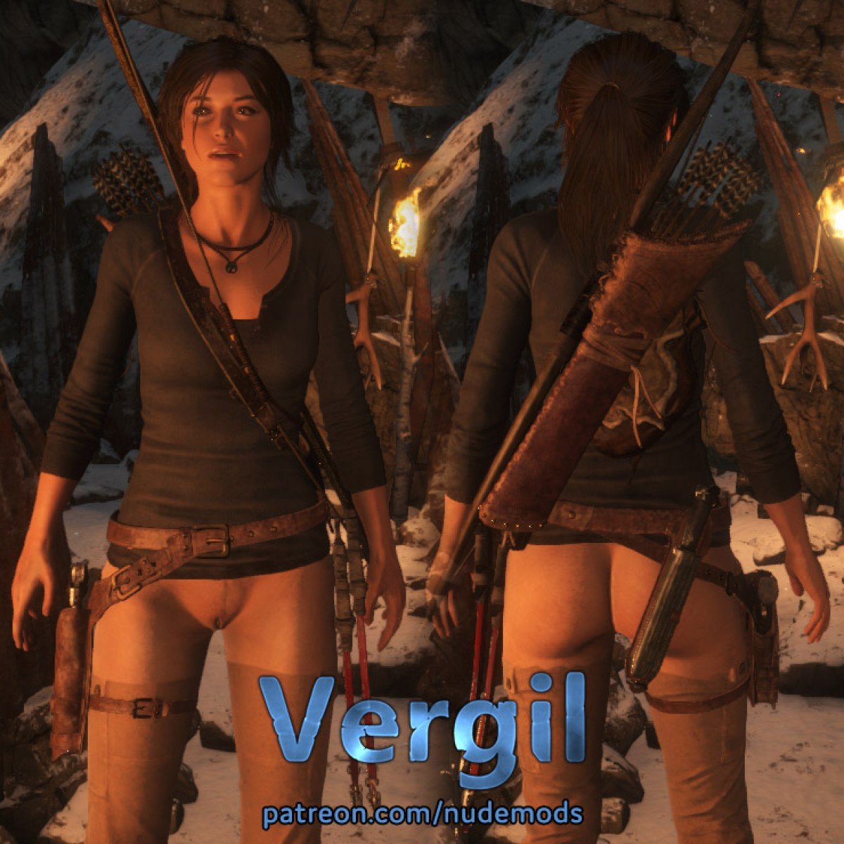 Lara croft naked mod