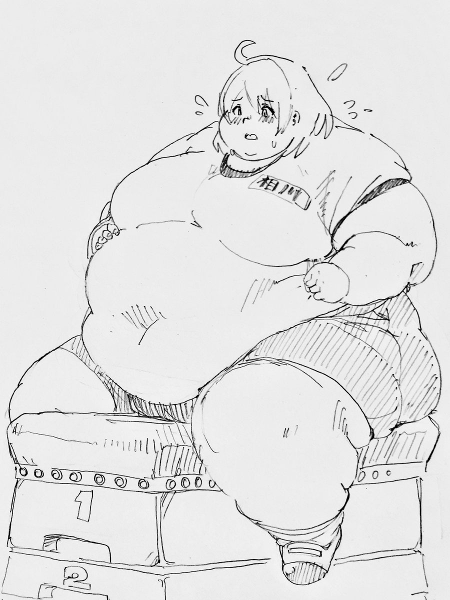 SSBBW feeding FIDI