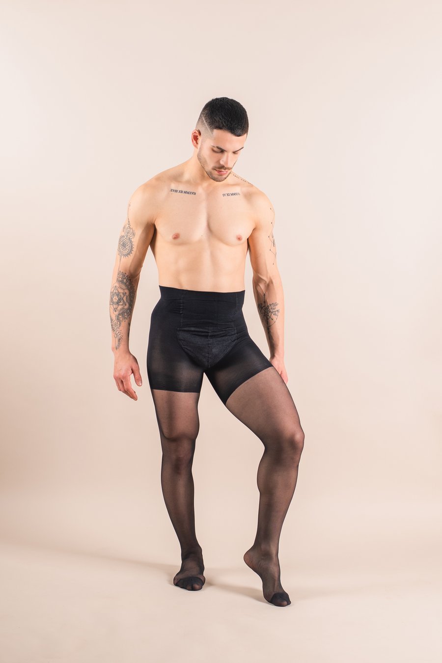Men in female erotic lingerie