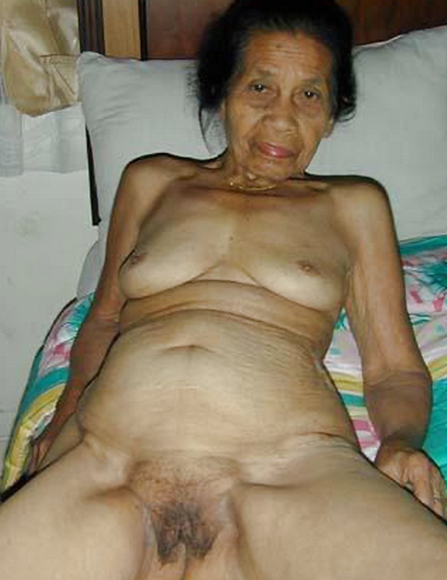 Naked Asian old women