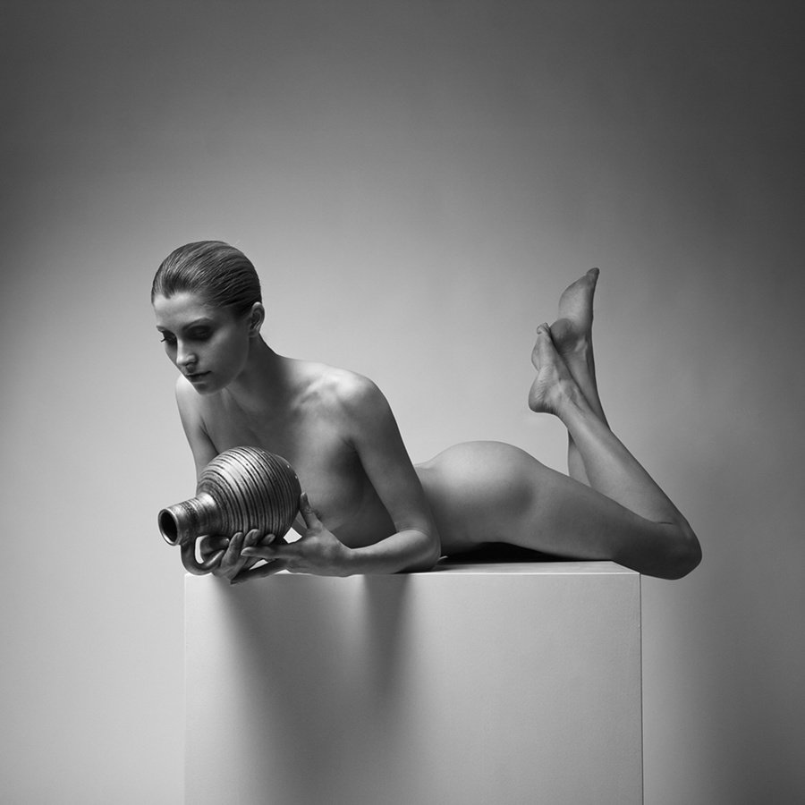 Glamorous naked women