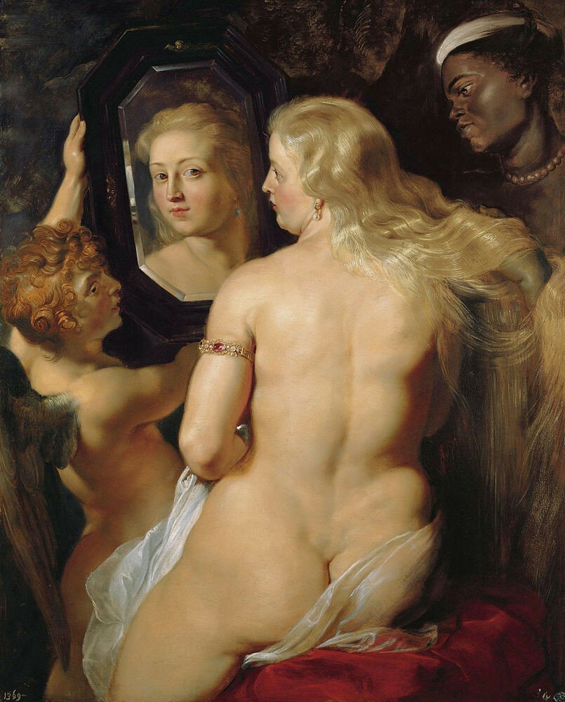 Rubens Adam and Eve in paradise