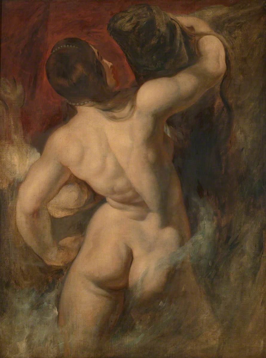 Painting Luigi Musini Triumph Truth