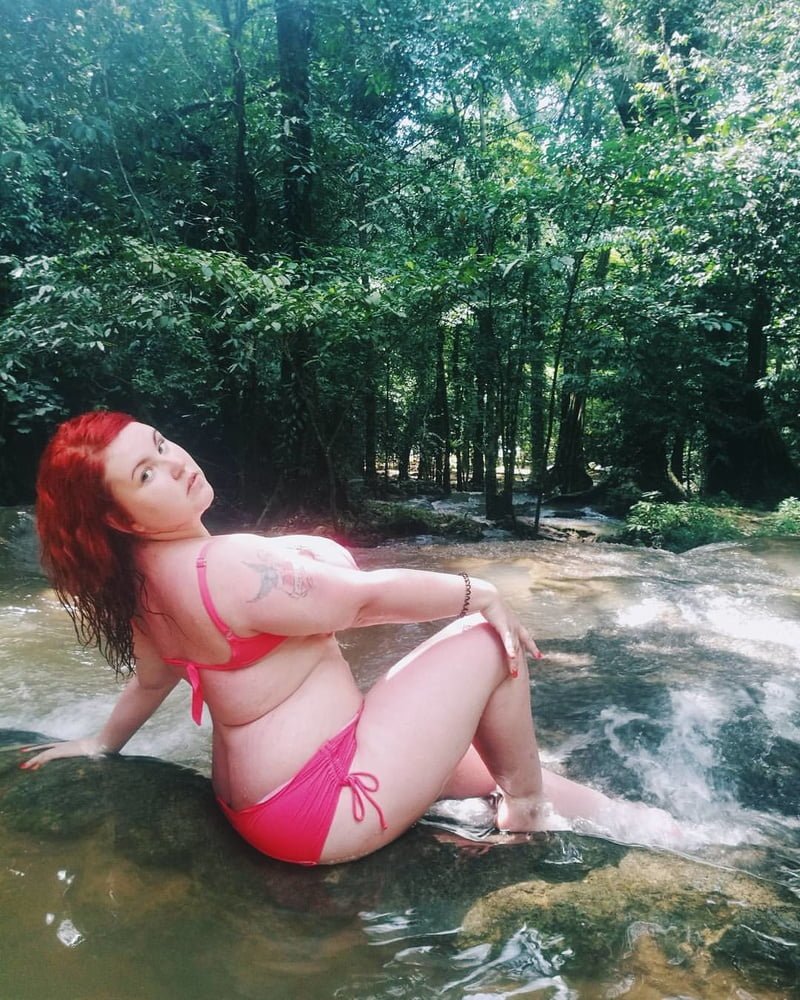 Alena Ostanova in underwear