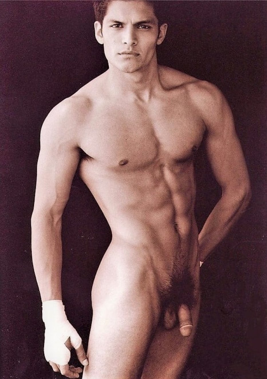 Men are naked