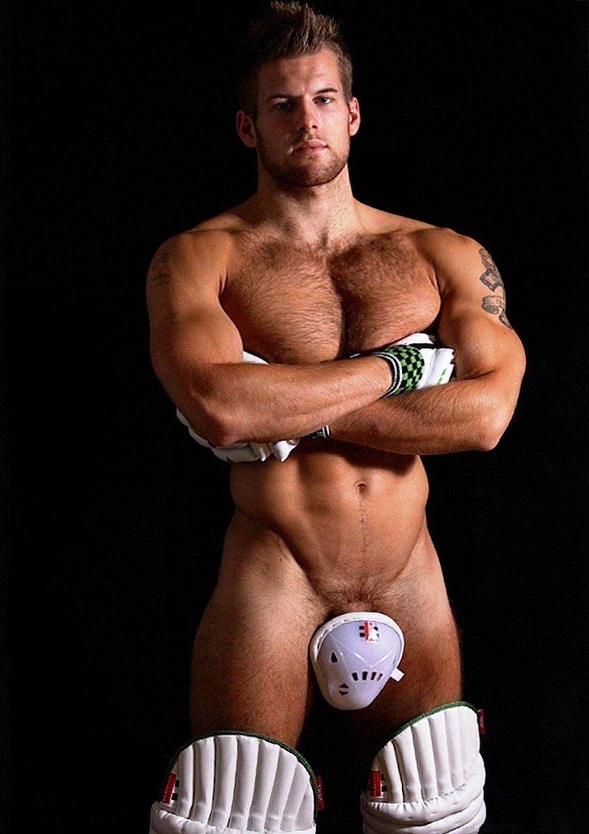Fully naked football players