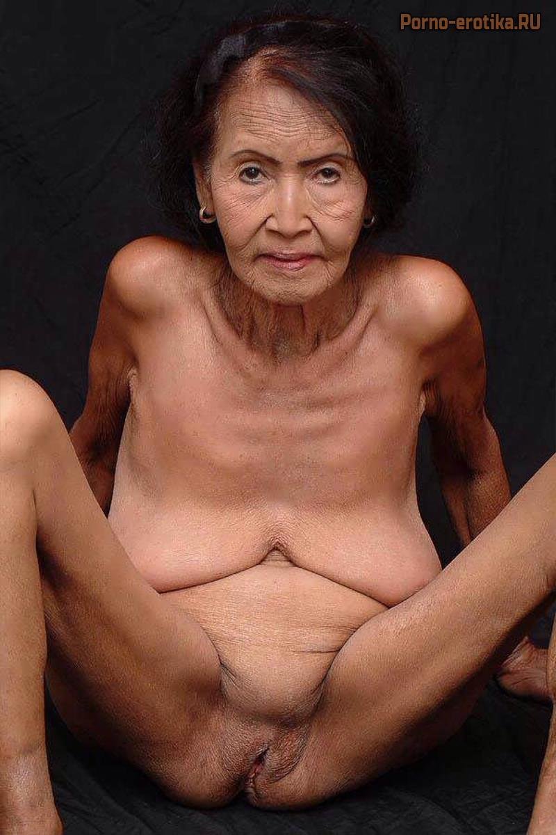 Very old naked women