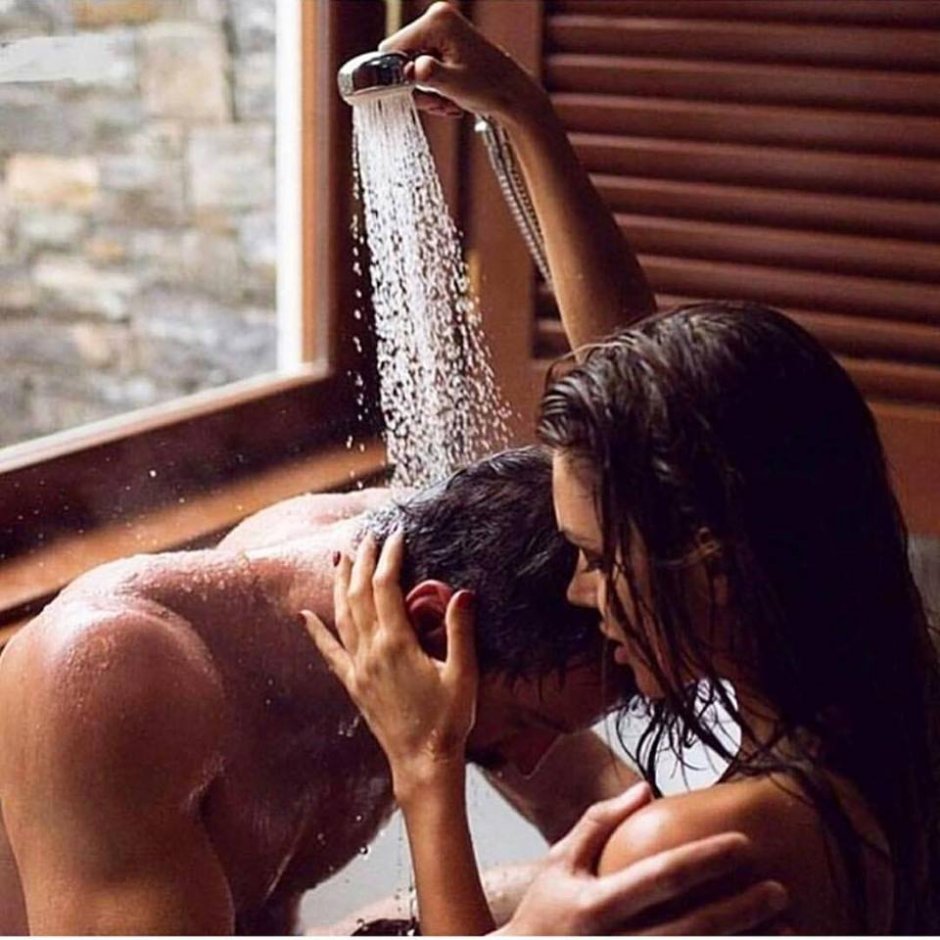 Guy and kopecks in the bath