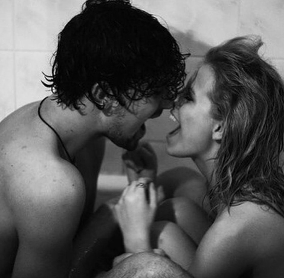 Romance in the bath