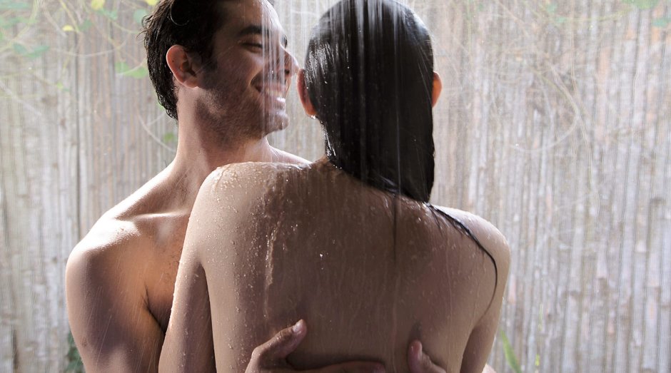 Passion in the bathroom
