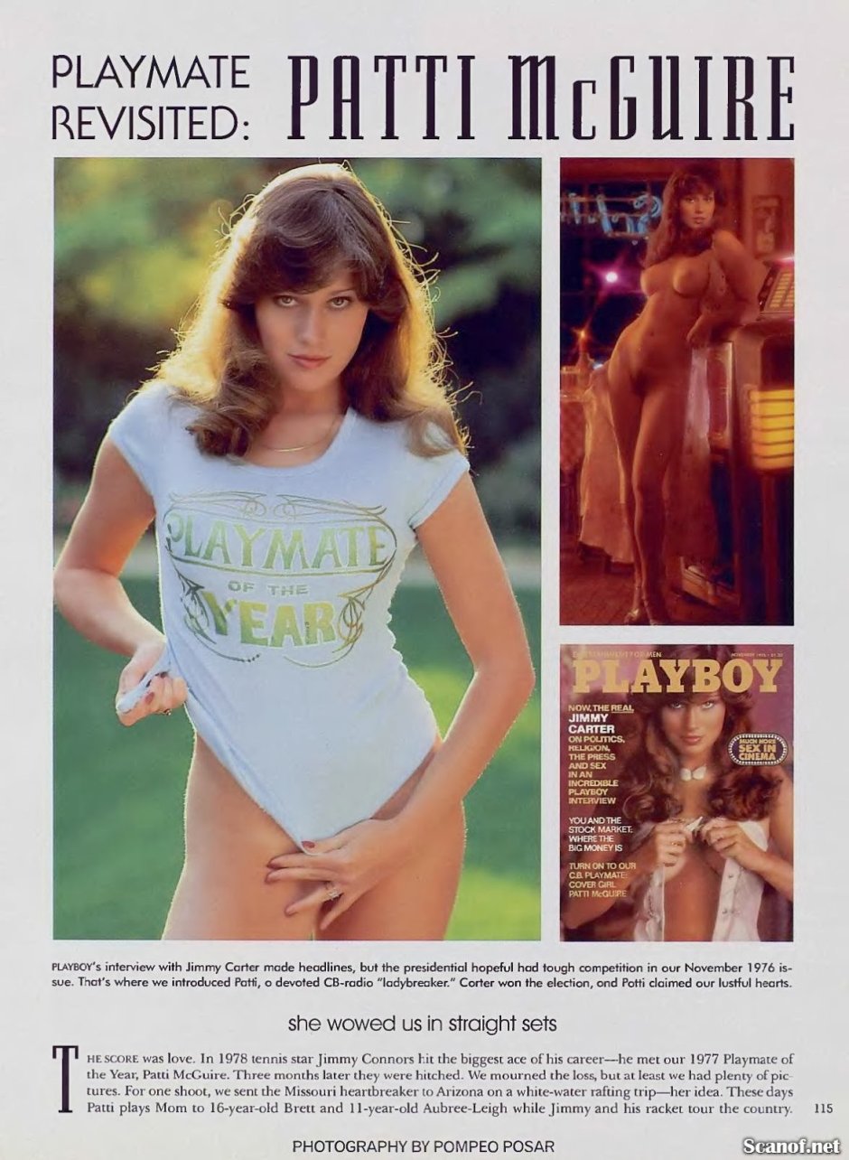 PlayMate of the Year 1977 Patti McGuire