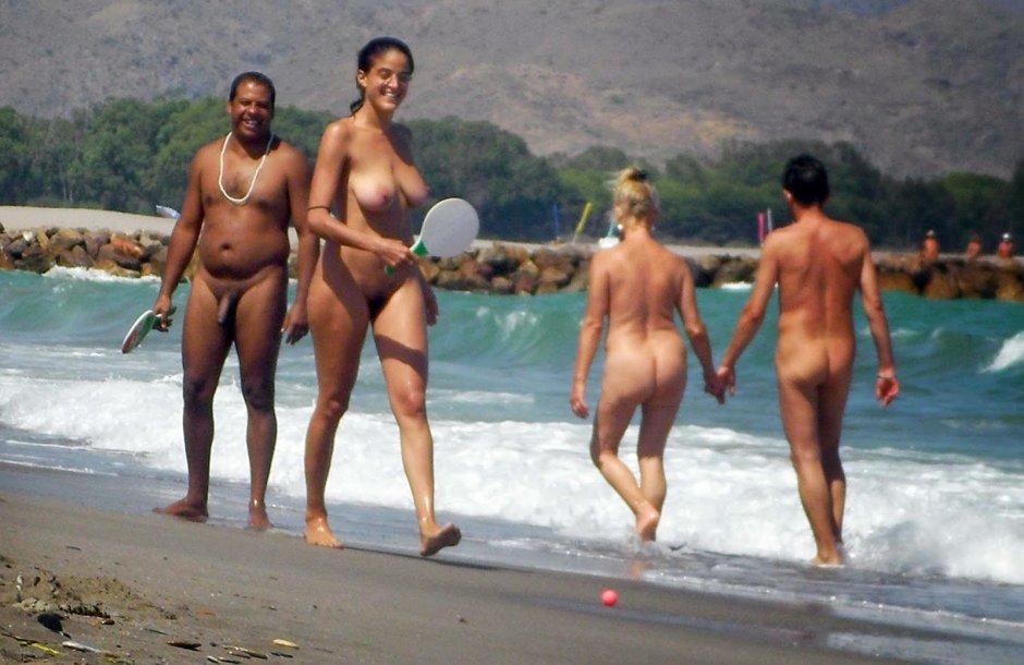 Naked Brazilians on the beach