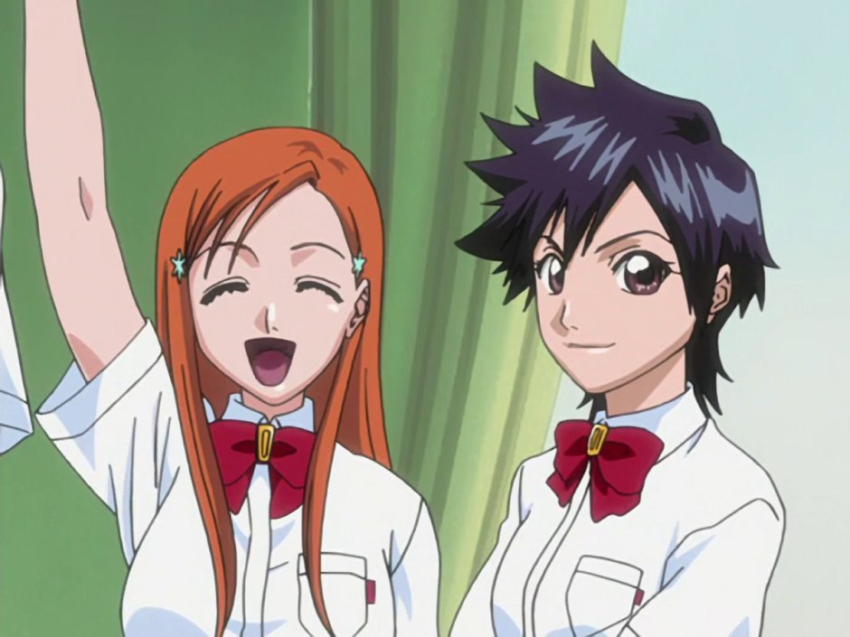 Orihime Inoue in a swimsuit