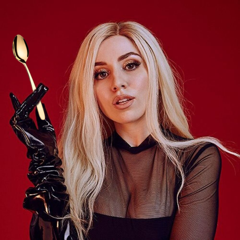 Ava Max in heels