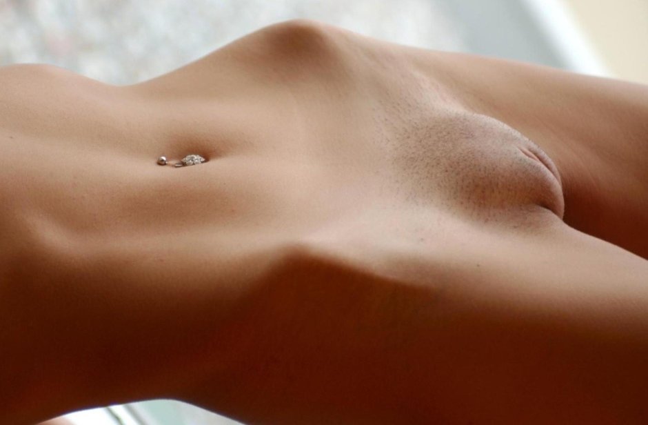 Beautiful convex pubis