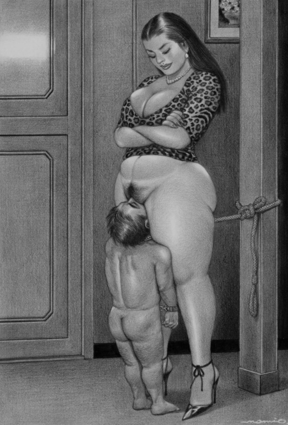 Female dominance is mature