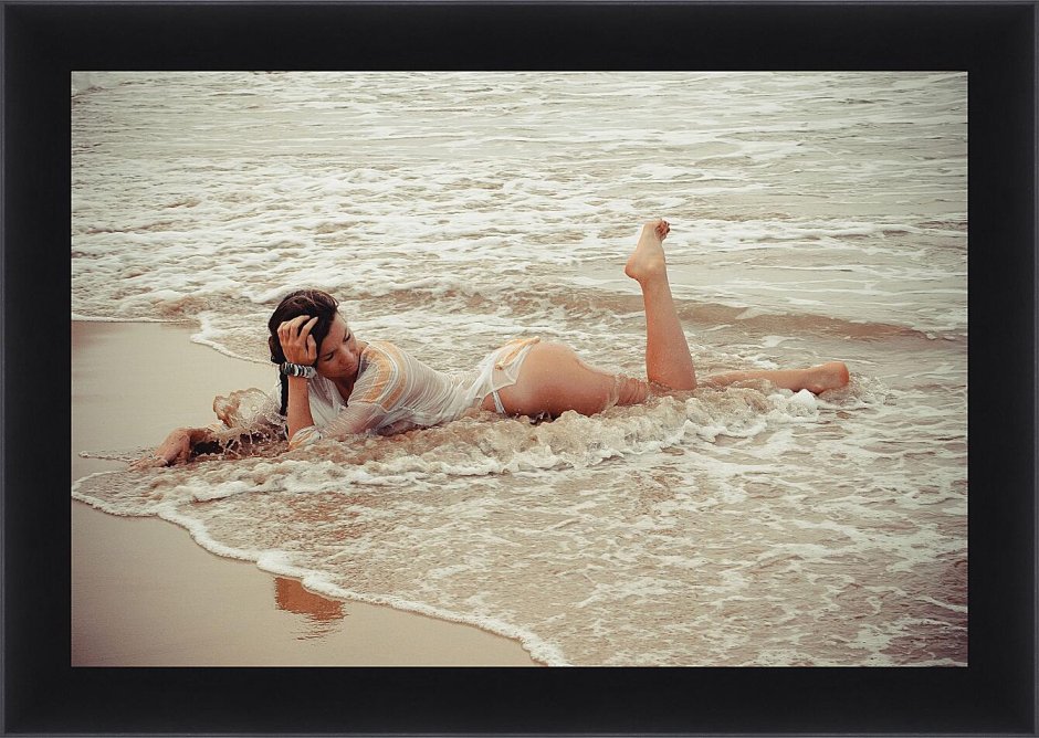 Pregnant on the surf