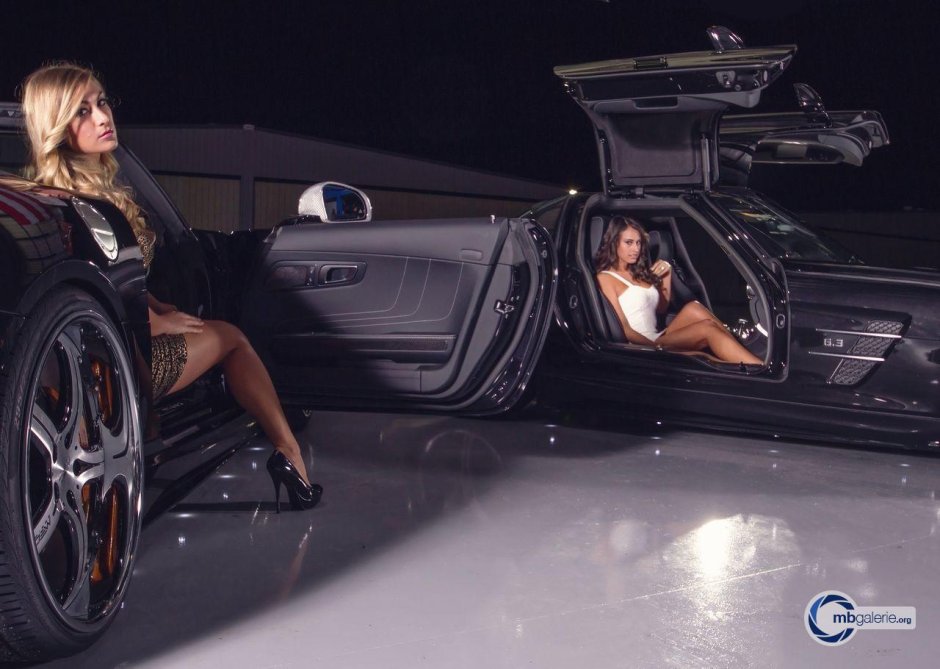 Mercedes Amg and Girls
