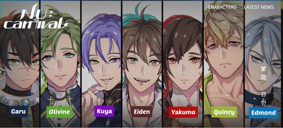 Nu Carnival Game Yaoi