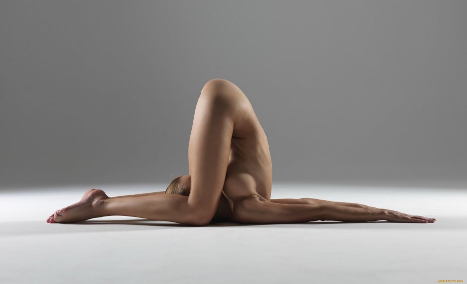 Beautiful naked female legs