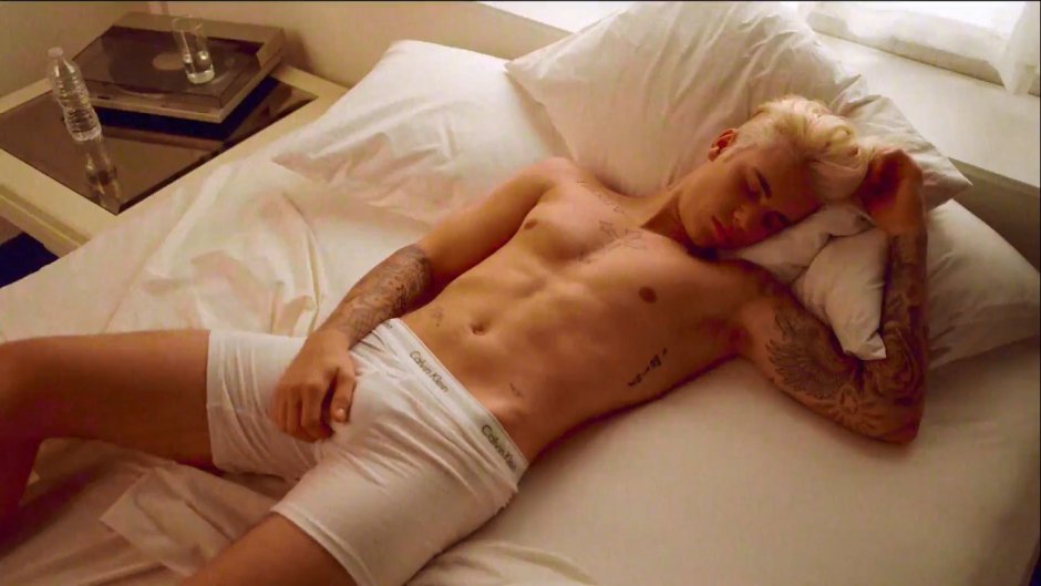 Justin Bieber without clothes