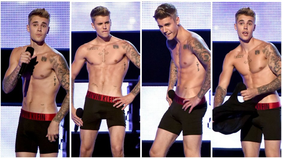 Justin Bieber Naked on Bora Bora