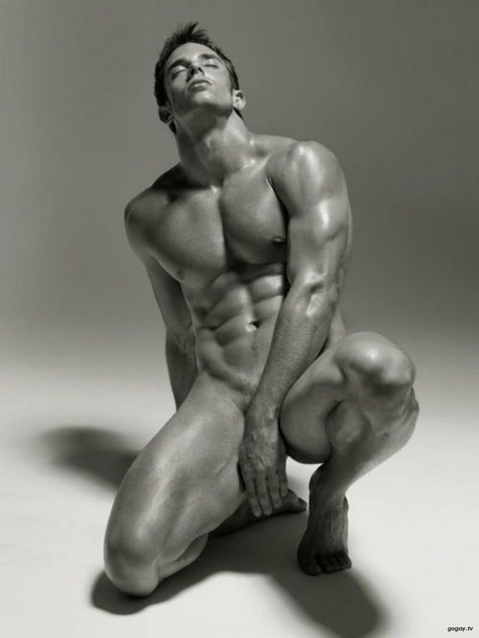 Beautiful naked male body