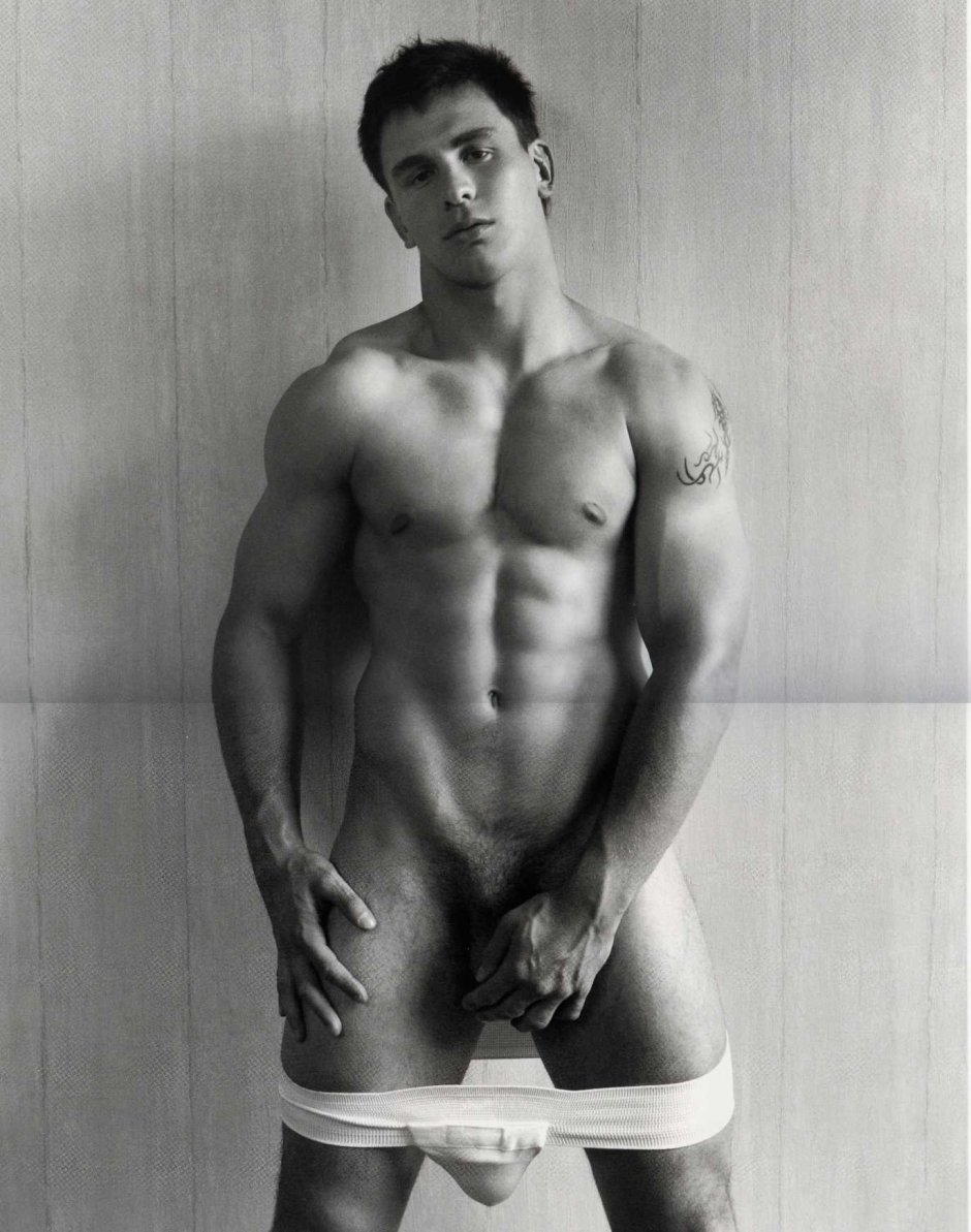 Photoshoot of naked men