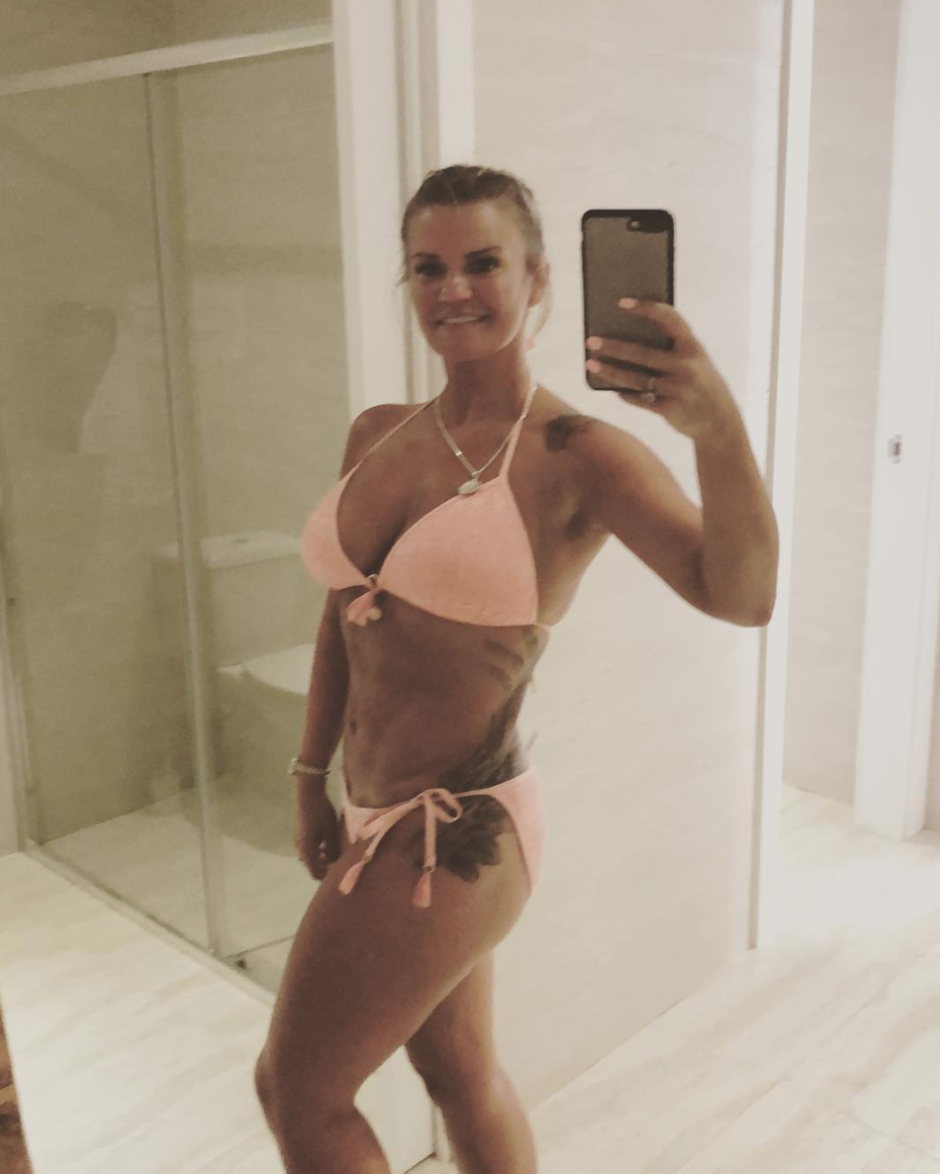 Kerry Katona naked