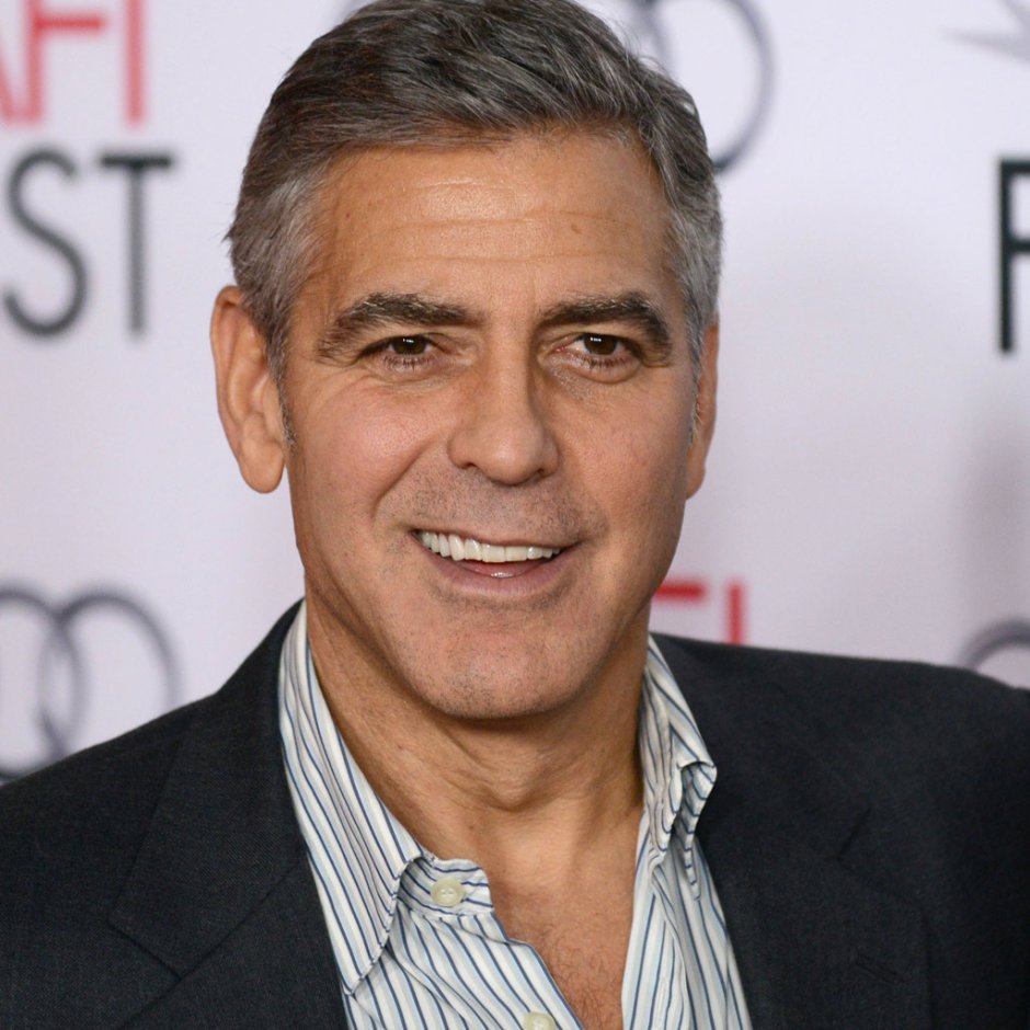George Clooney on a yacht