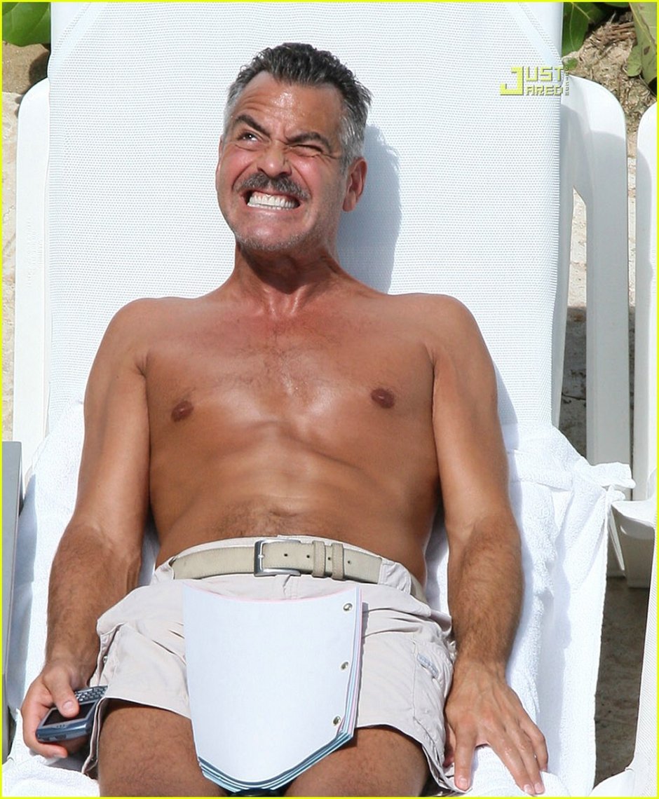 George Clooney young handsome