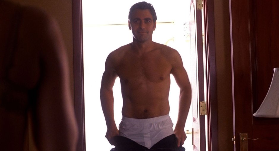 George Clooney is naked