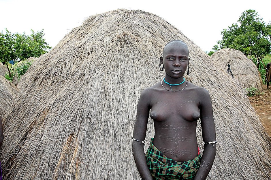 Naked young Indonesian