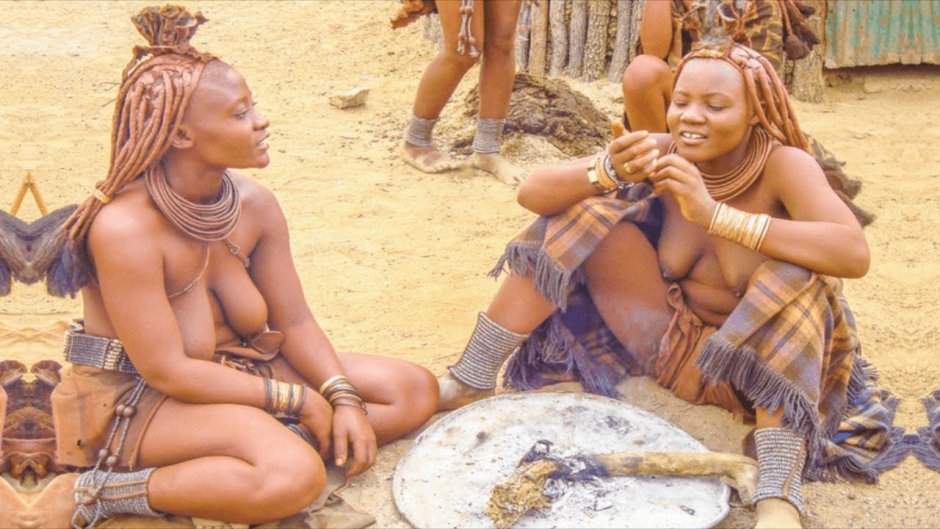 Naked women of wild tribes