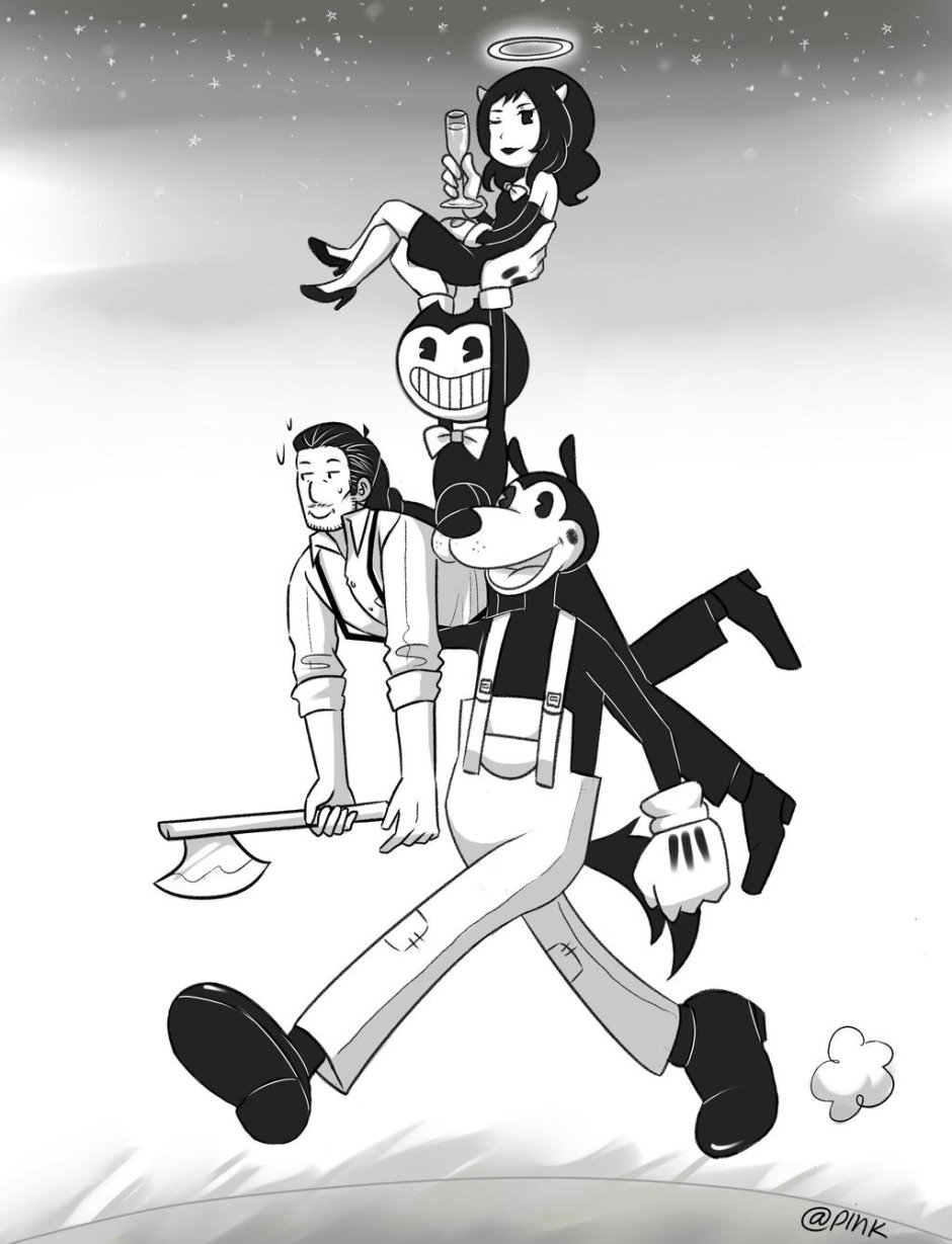 Bendy and ink machine Flight artist Arta