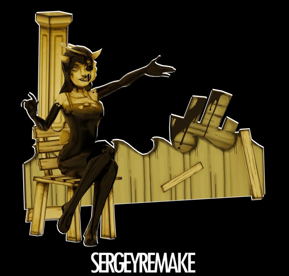 Cinema mechanic Bendy and ink machine