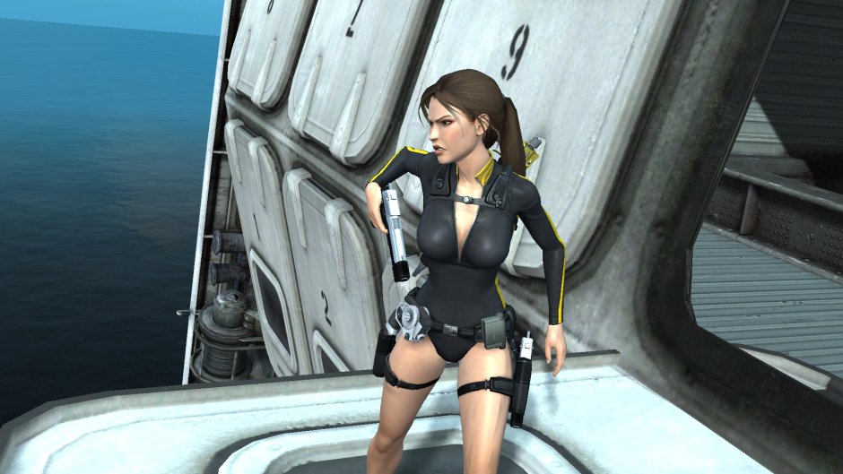 Tomb Raider Underworld Nude Mod Wet Shirt Nipples